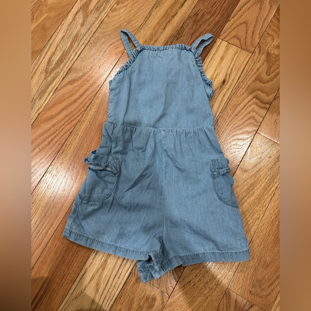 Cat & Jack Light Blue Kids Romper